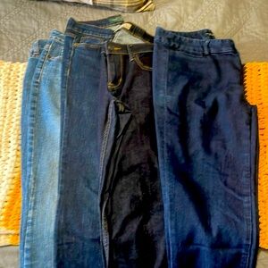 Jeans Bundle 3 Pairs Banana Republic, Ralph Lauren, American Rag Sz 27